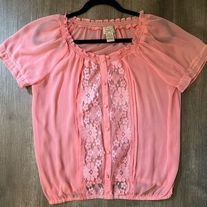 Light pink blouse